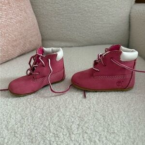 Timberland Fuchsia Baby Boots